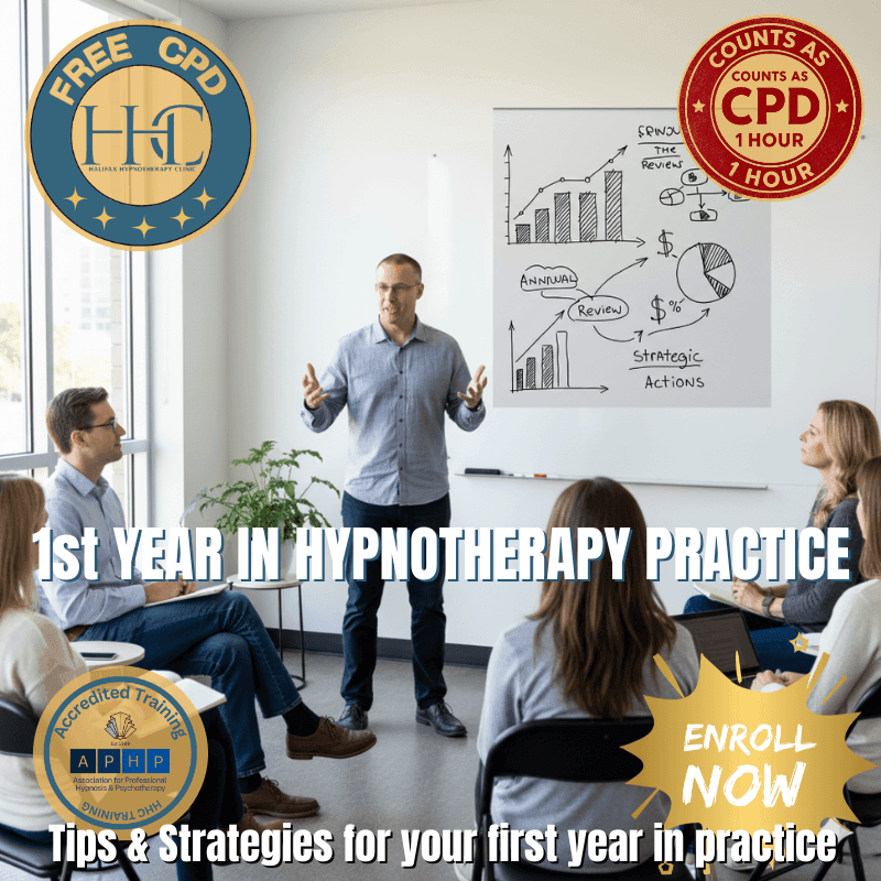 1st year in practice free cpd for hypnotherapists
