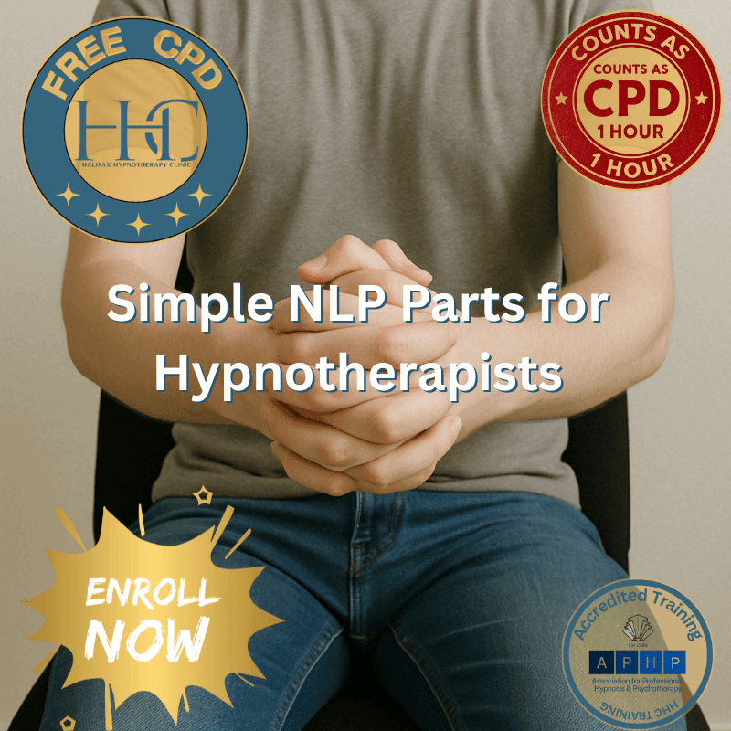 simple parts cpd for hypnotherapists 